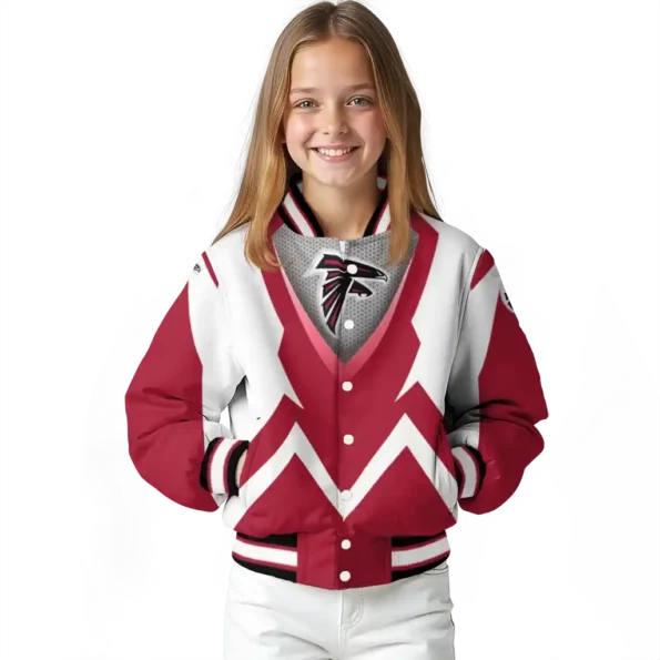 custom atlanta falcons v stripes red white varsity jacket top rated.webp