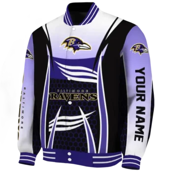 custom baltimore ravens mesh effect purple black varsity jacket best selling.webp