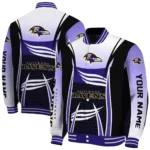 custom baltimore ravens mesh effect purple black varsity jacket best selling.webp
