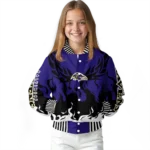 custom baltimore ravens winged blaze purple white varsity jacket best selling.webp