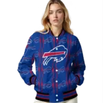 custom buffalo bills bolt stripe blue varsity jacket best selling.webp