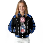 custom buffalo bills claw blood blue black varsity jacket best selling.webp