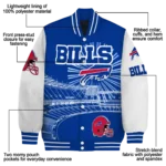custom buffalo bills ferris arena blue white varsity jacket best selling.webp