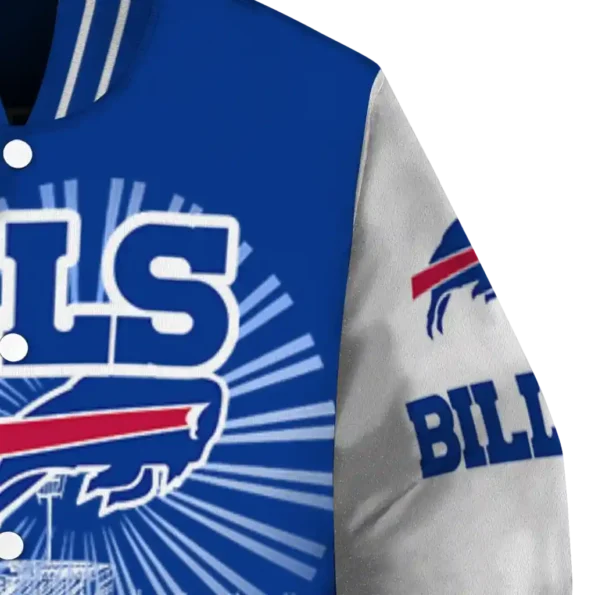 custom buffalo bills ferris arena blue white varsity jacket premium grade.webp
