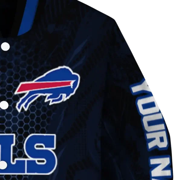 custom buffalo bills hexagon mesh blue black varsity jacket premium grade.webp