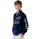 custom buffalo bills hexagon mesh blue black varsity jacket best selling.webp