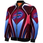 custom buffalo bills mesh chest red crocs black bomber jacket best selling