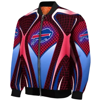 custom buffalo bills mesh chest red crocs black bomber jacket best selling