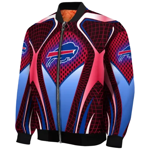 custom buffalo bills mesh chest red crocs black bomber jacket best selling