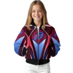 custom buffalo bills mesh chest red crocs black bomber jacket best selling