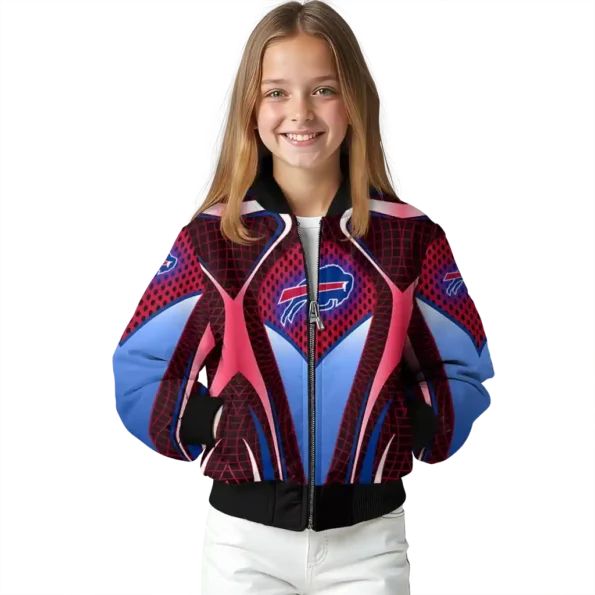 custom buffalo bills mesh chest red crocs black bomber jacket top rated