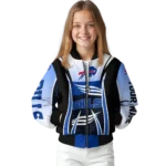 custom buffalo bills mesh effect blue black bomber jacket best selling