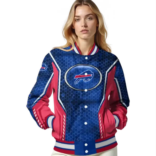custom buffalo bills power plate blue varsity jacket latest model.webp