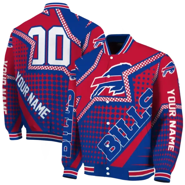 custom buffalo bills star burst blue varsity jacket fashion forward.webp