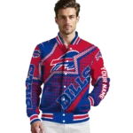 custom buffalo bills star burst blue varsity jacket best selling.webp