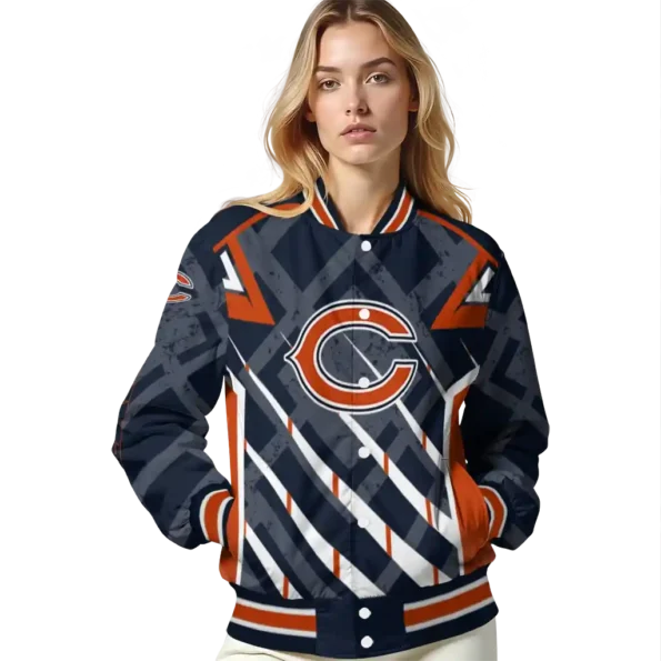 custom chicago bears chevron angles blue varsity jacket latest model.webp