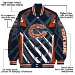 custom chicago bears chevron angles blue varsity jacket best selling.webp