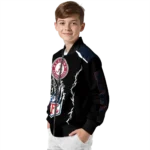 custom chicago bears claw blood blue black bomber jacket best selling