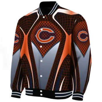 custom chicago bears mesh chest orange crocs black varsity jacket best selling.webp