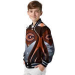 custom chicago bears mesh chest orange crocs black varsity jacket best selling.webp
