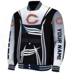 custom chicago bears mesh effect blue black varsity jacket best selling.webp