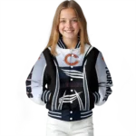 custom chicago bears mesh effect blue black varsity jacket best selling.webp