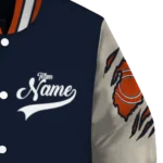 custom chicago bears razorback outline blue nude varsity jacket best selling.webp