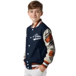 custom chicago bears razorback outline blue nude varsity jacket best selling.webp