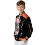 custom cincinnati bengals claw blood orange black varsity jacket best selling.webp
