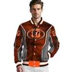 custom cincinnati bengals power plate orange varsity jacket best selling.webp