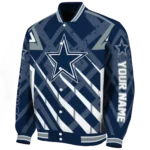 custom dallas cowboys chevron angles blue varsity jacket best selling.webp