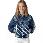 custom dallas cowboys chevron angles blue varsity jacket best selling.webp
