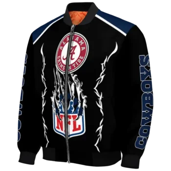 custom dallas cowboys claw blood blue black bomber jacket best selling