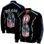 custom dallas cowboys claw blood blue black bomber jacket best selling