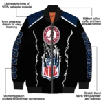 custom dallas cowboys claw blood blue black bomber jacket best selling