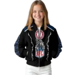 custom dallas cowboys claw blood blue black bomber jacket best selling