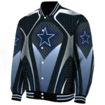 custom dallas cowboys mesh chest grey crocs black varsity jacket best selling.webp