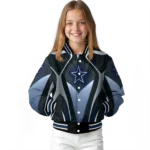 custom dallas cowboys mesh chest grey crocs black varsity jacket best selling.webp