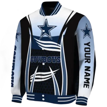custom dallas cowboys mesh effect blue black varsity jacket best selling.webp