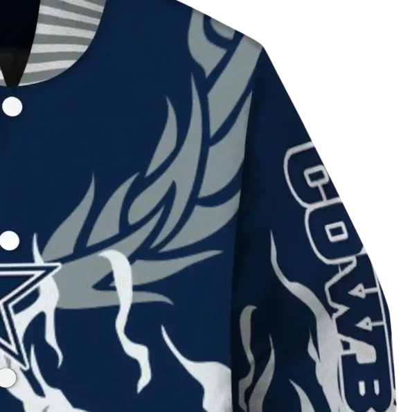 custom dallas cowboys winged blaze blue white varsity jacket premium grade.webp
