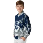 custom dallas cowboys winged blaze blue white varsity jacket best selling.webp
