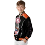 custom denver broncos claw blood orange black varsity jacket best selling.webp