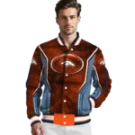 custom denver broncos power plate orange varsity jacket best selling.webp