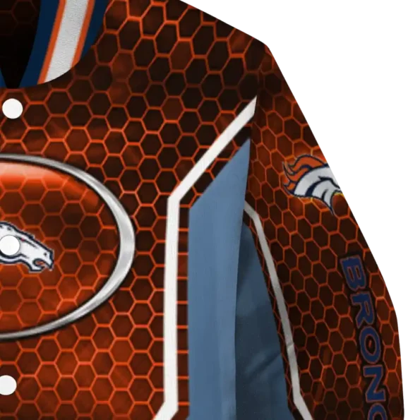 custom denver broncos power plate orange varsity jacket premium grade.webp