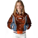 custom denver broncos power plate orange varsity jacket best selling.webp