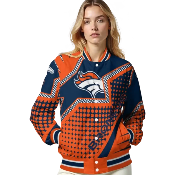 custom denver broncos star burst orange varsity jacket latest model.webp