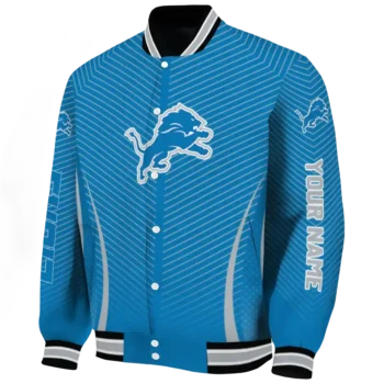 custom detroit lions chevron arrow blue varsity jacket best selling.webp