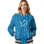custom detroit lions chevron arrow blue varsity jacket best selling.webp