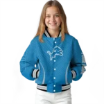 custom detroit lions chevron arrow blue varsity jacket best selling.webp