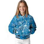 custom detroit lions pyramid shapes blue varsity jacket best selling.webp